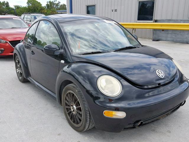 3VWCS21C11M403055 - 2001 VOLKSWAGEN NEW BEETLE Schwarz Foto 1