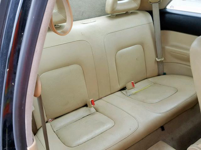 3VWCS21C11M403055 - 2001 VOLKSWAGEN NEW BEETLE Schwarz Foto 6