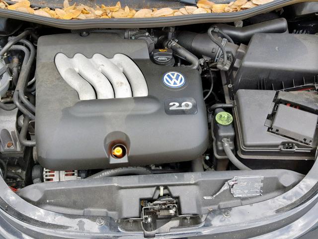 3VWCS21C11M403055 - 2001 VOLKSWAGEN NEW BEETLE Schwarz Foto 7