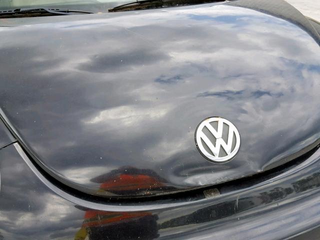 3VWCS21C11M403055 - 2001 VOLKSWAGEN NEW BEETLE Schwarz Foto 9