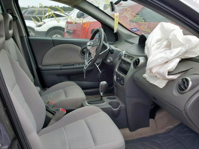 1G8AJ52F35Z182192 - 2005 SATURN ION LEVEL GRAY photo 5