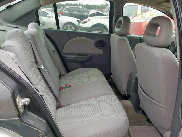 1G8AJ52F35Z182192 - 2005 SATURN ION LEVEL GRAY photo 6