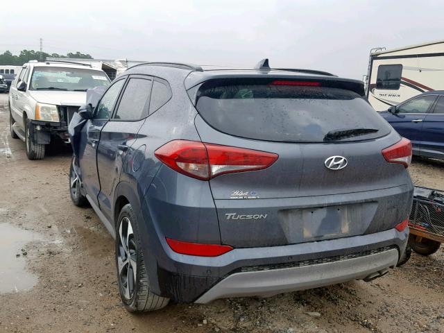 KM8J33A23JU807048 - 2018 HYUNDAI TUCSON VAL CHARCOAL photo 3