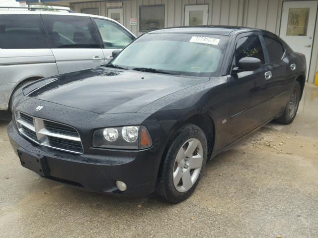 2B3CA3CV8AH154327 - 2010 DODGE CHARGER SX BLACK photo 2