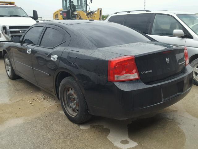 2B3CA3CV8AH154327 - 2010 DODGE CHARGER SX BLACK photo 3