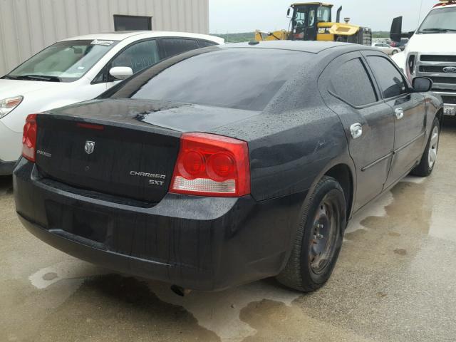 2B3CA3CV8AH154327 - 2010 DODGE CHARGER SX BLACK photo 4