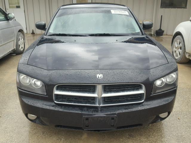 2B3CA3CV8AH154327 - 2010 DODGE CHARGER SX BLACK photo 9