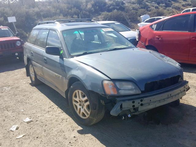 4S3BH686617628523 - 2001 SUBARU LEGACY OUT GREEN photo 1