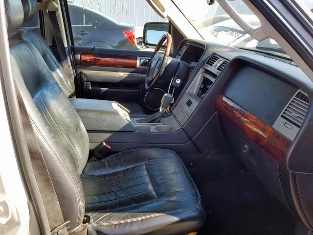 5LMFU27R73LJ03815 - 2003 LINCOLN NAVIGATOR Argent photo 5