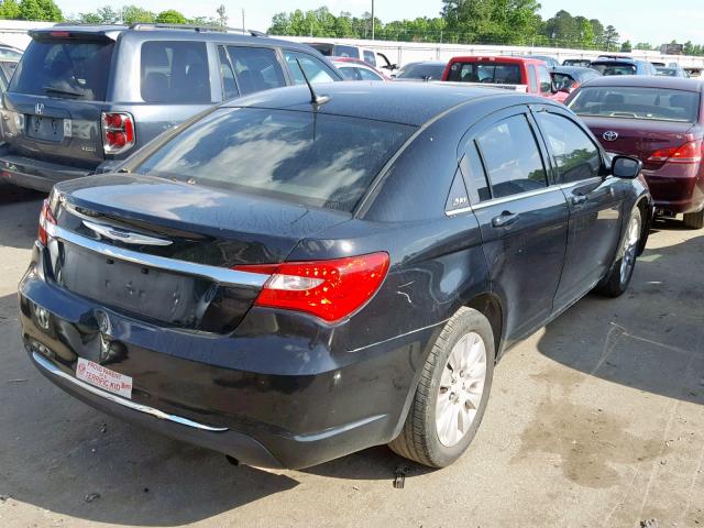 1C3CCBAB5DN561596 - 2013 CHRYSLER 200 LX BLACK photo 4