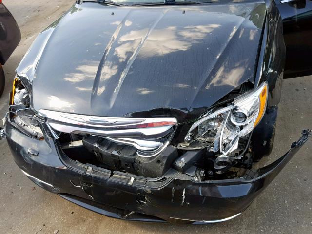 1C3CCBAB5DN561596 - 2013 CHRYSLER 200 LX BLACK photo 7