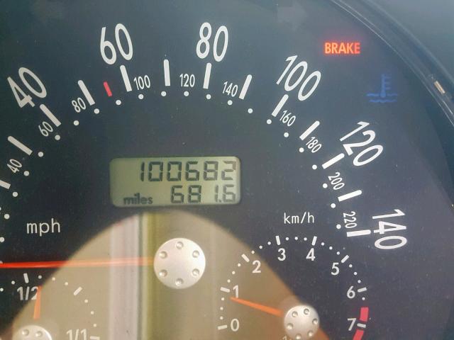 3VWBB61C8WM012737 - 1998 VOLKSWAGEN NEW BEETLE Qara foto 8