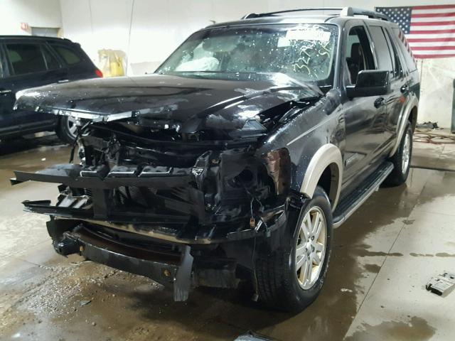 1FMEU74E88UB14837 - 2008 FORD EXPLORER E BLACK photo 2