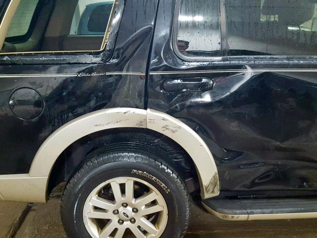 1FMEU74E88UB14837 - 2008 FORD EXPLORER E BLACK photo 9