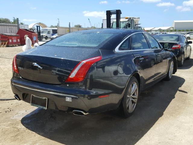 SAJWA2GB2BLV08029 - 2011 JAGUAR XJL GRAY photo 4