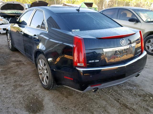 1G6DT57V080179954 - 2008 CADILLAC CTS HI FEA BLACK photo 3