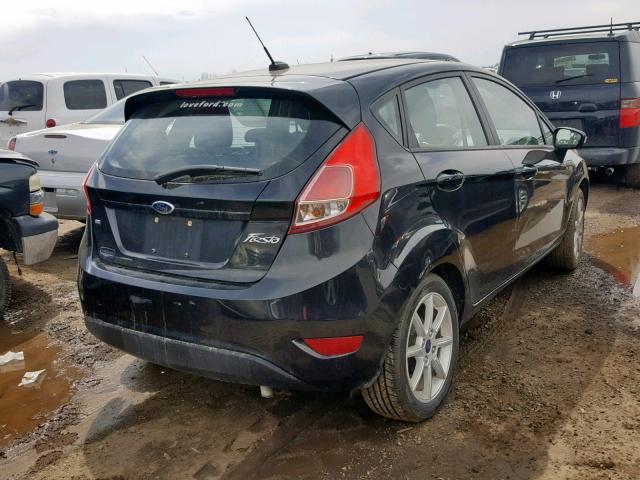 3FADP4EJ3EM236299 - 2014 FORD FIESTA SE BLACK photo 4