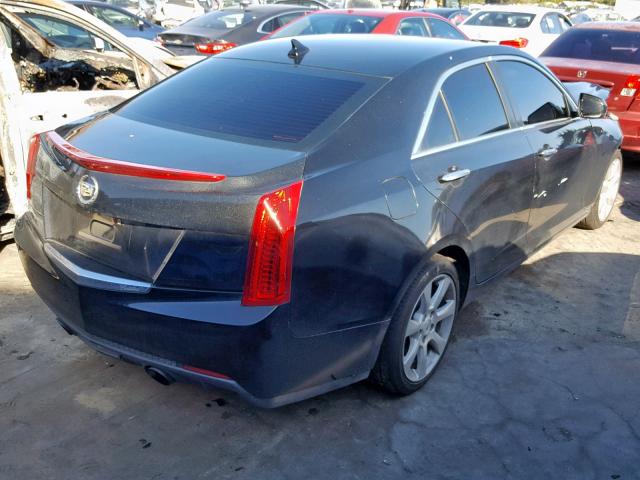 1G6AA5RX4E0100739 - 2014 CADILLAC ATS BLACK photo 4