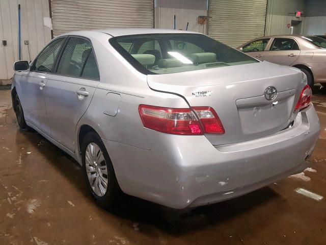 4T1BE46K37U171821 - 2007 TOYOTA CAMRY NEW SILVER photo 3