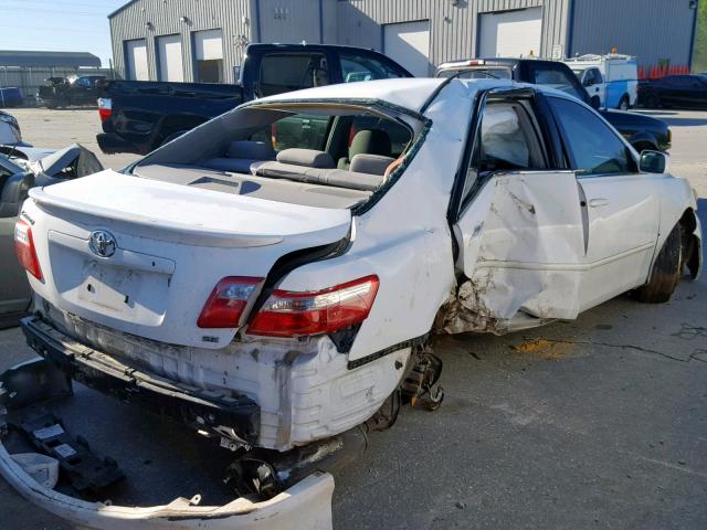 4T1BE46K59U868121 - 2009 TOYOTA CAMRY BASE WHITE photo 4