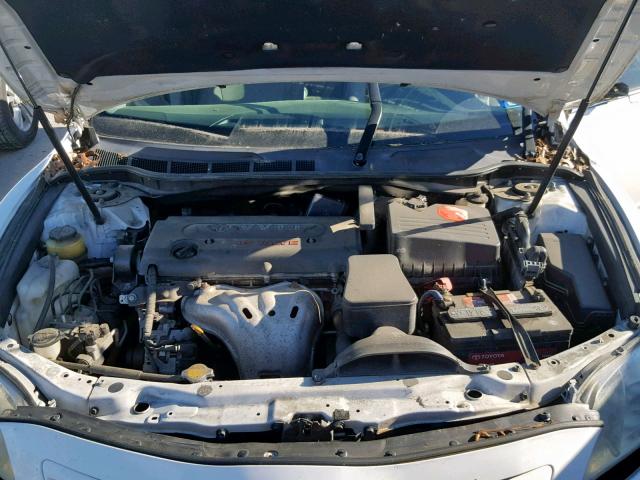 4T1BE46K59U868121 - 2009 TOYOTA CAMRY BASE WHITE photo 7