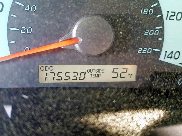 4T1BE46K59U868121 - 2009 TOYOTA CAMRY BASE WHITE photo 8