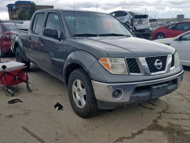 1N6AD09U57C403167 - 2007 NISSAN FRONTIER C GRAY photo 1