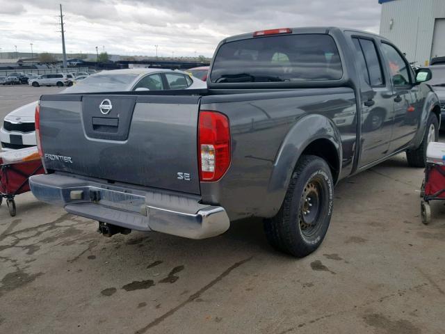 1N6AD09U57C403167 - 2007 NISSAN FRONTIER C GRAY photo 4