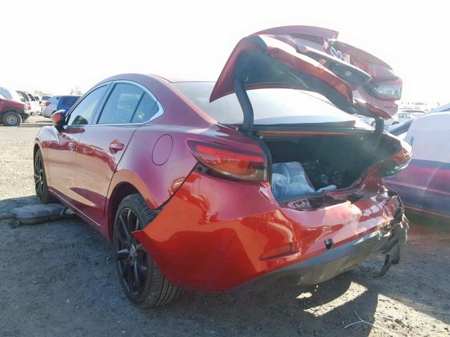 JM1GJ1W50G1444424 - 2016 MAZDA 6 GRAND TO RED photo 3