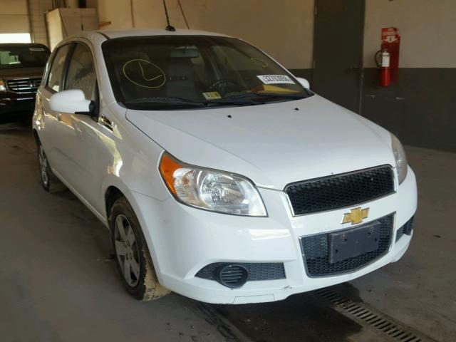 KL1TD6DE7BB153208 - 2011 CHEVROLET AVEO LS WHITE photo 1