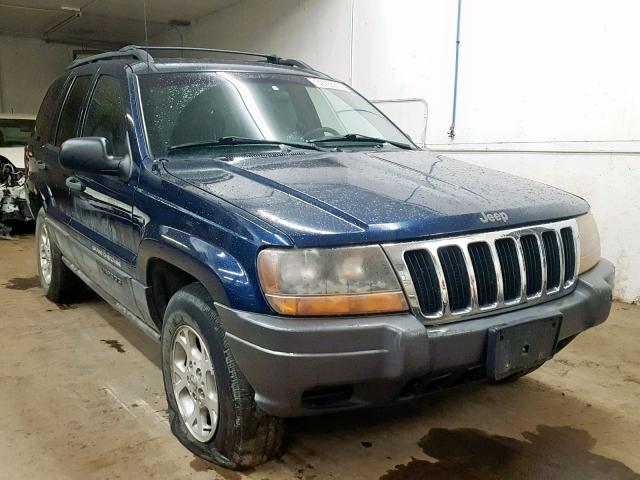 1J4GW48S51C525463 - 2001 JEEP GRAND CHER BLUE photo 1