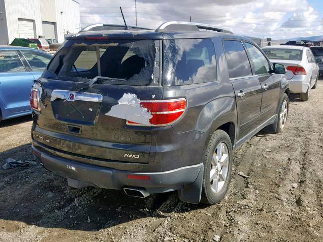 5GZEV33797J158499 - 2007 SATURN OUTLOOK SP შავი ფოტო 4