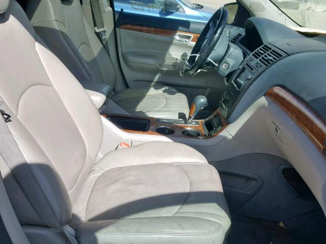 5GZEV33797J158499 - 2007 SATURN OUTLOOK SP შავი ფოტო 5