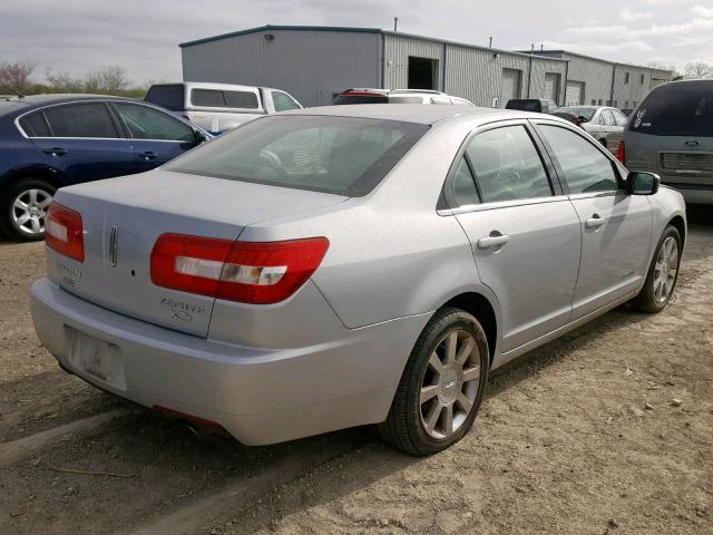 3LNHM26136R621062 - 2006 LINCOLN ZEPHYR SILVER photo 4