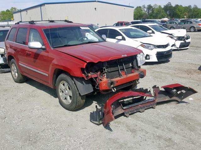 1J8HR68256C150607 - 2006 JEEP GRAND CHER BURGUNDY photo 1