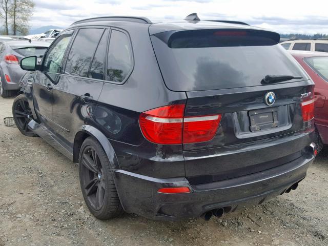 5YMGY0C54ALK25558 - 2010 BMW X5 M BLACK photo 3