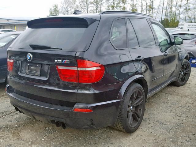 5YMGY0C54ALK25558 - 2010 BMW X5 M BLACK photo 4