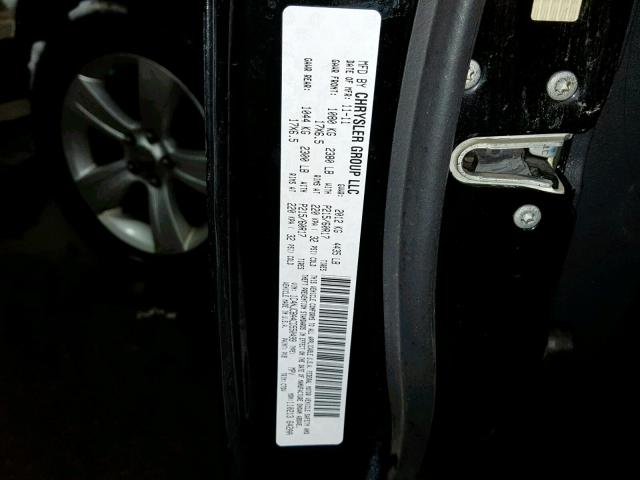 1C4NJCBA4CD550499 - 2012 JEEP COMPASS SP 黑色 照片 10