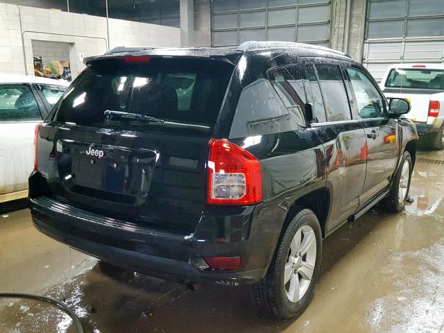 1C4NJCBA4CD550499 - 2012 JEEP COMPASS SP 黑色 照片 4