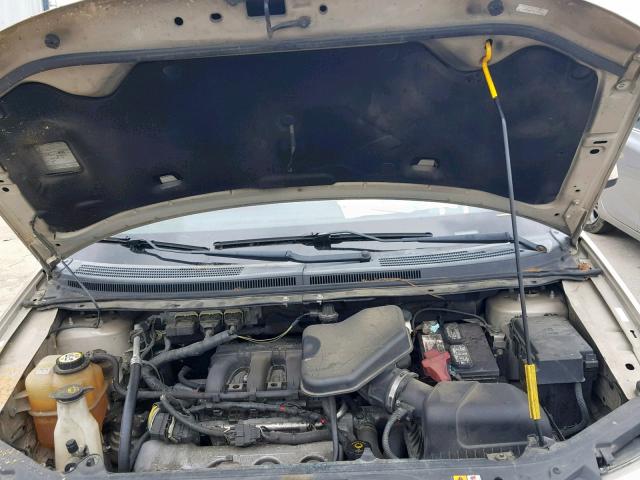 2FMDK38CX7BA80634 - 2007 FORD EDGE SEL GOLD photo 7