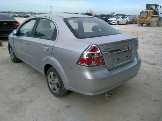 KL1TD5DE1BB240645 - 2011 CHEVROLET AVEO LS  photo 3