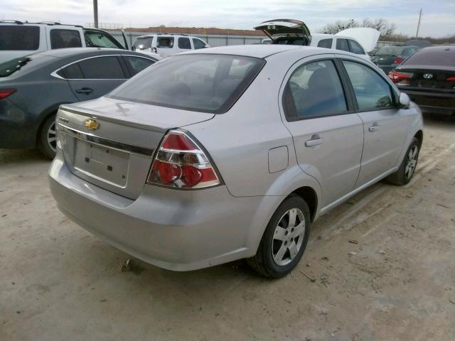 KL1TD5DE1BB240645 - 2011 CHEVROLET AVEO LS  photo 4