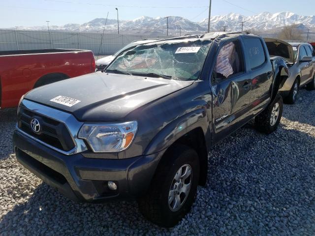 3TMLU4EN2EM151052 - 2014 TOYOTA TACOMA DOUBLE CAB  照片 2