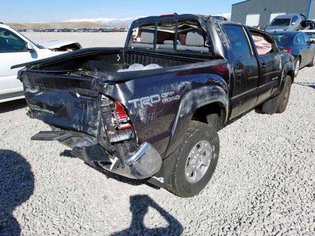 3TMLU4EN2EM151052 - 2014 TOYOTA TACOMA DOUBLE CAB  照片 4