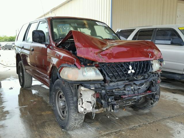 JA4LS21H42J038460 - 2002 MITSUBISHI MONTERO SP BURGUNDY photo 1