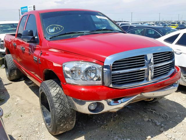 3D7ML38L59G542041 - 2009 DODGE RAM 3500 RED photo 1