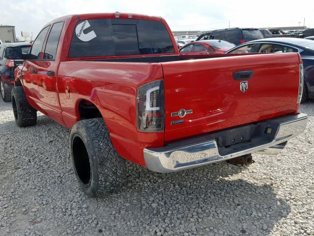 3D7ML38L59G542041 - 2009 DODGE RAM 3500 RED photo 3