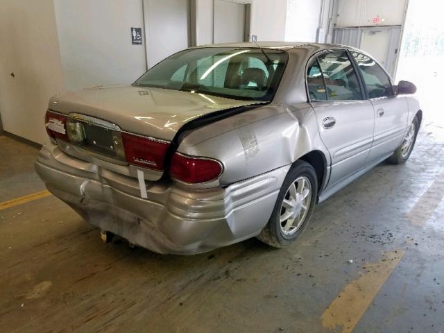 1G4HR54K744130000 - 2004 BUICK LESABRE LI SILVER photo 4