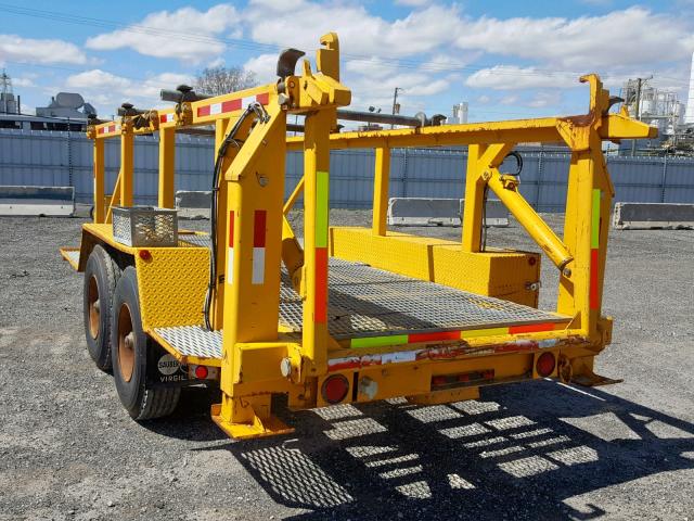 1F9UZ2329YV048226 - 2000 UTILITY TRAILER YELLOW photo 3