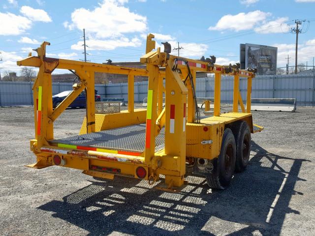 1F9UZ2329YV048226 - 2000 UTILITY TRAILER YELLOW photo 4